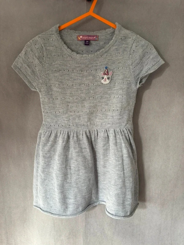 Jolie robe grise sergent major 2 ans